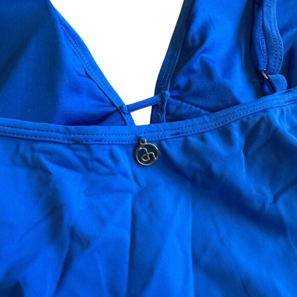 Amita Naithani One Piece Swimsuit Royal Blue Embroidered Size Small Women's - Picture 9 of 12